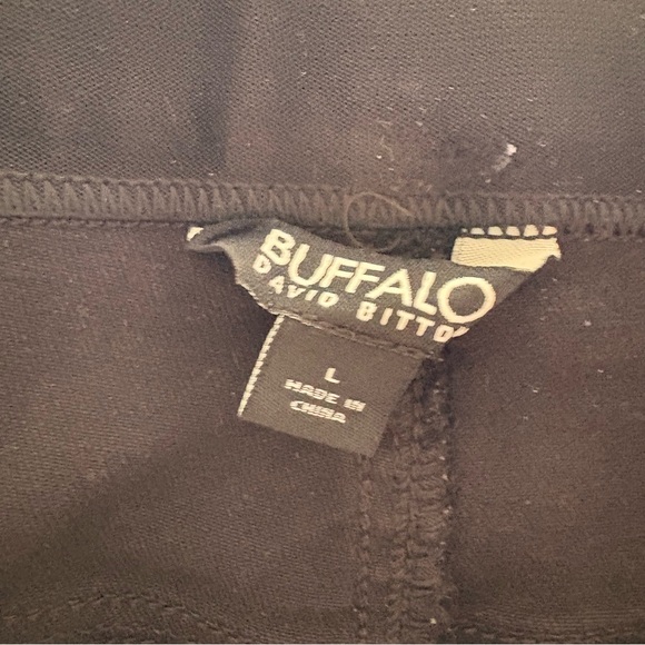 Buffalo David Bitton Classic Black Pull On Jeans Size Large. INV25/229 - Picture 11 of 12